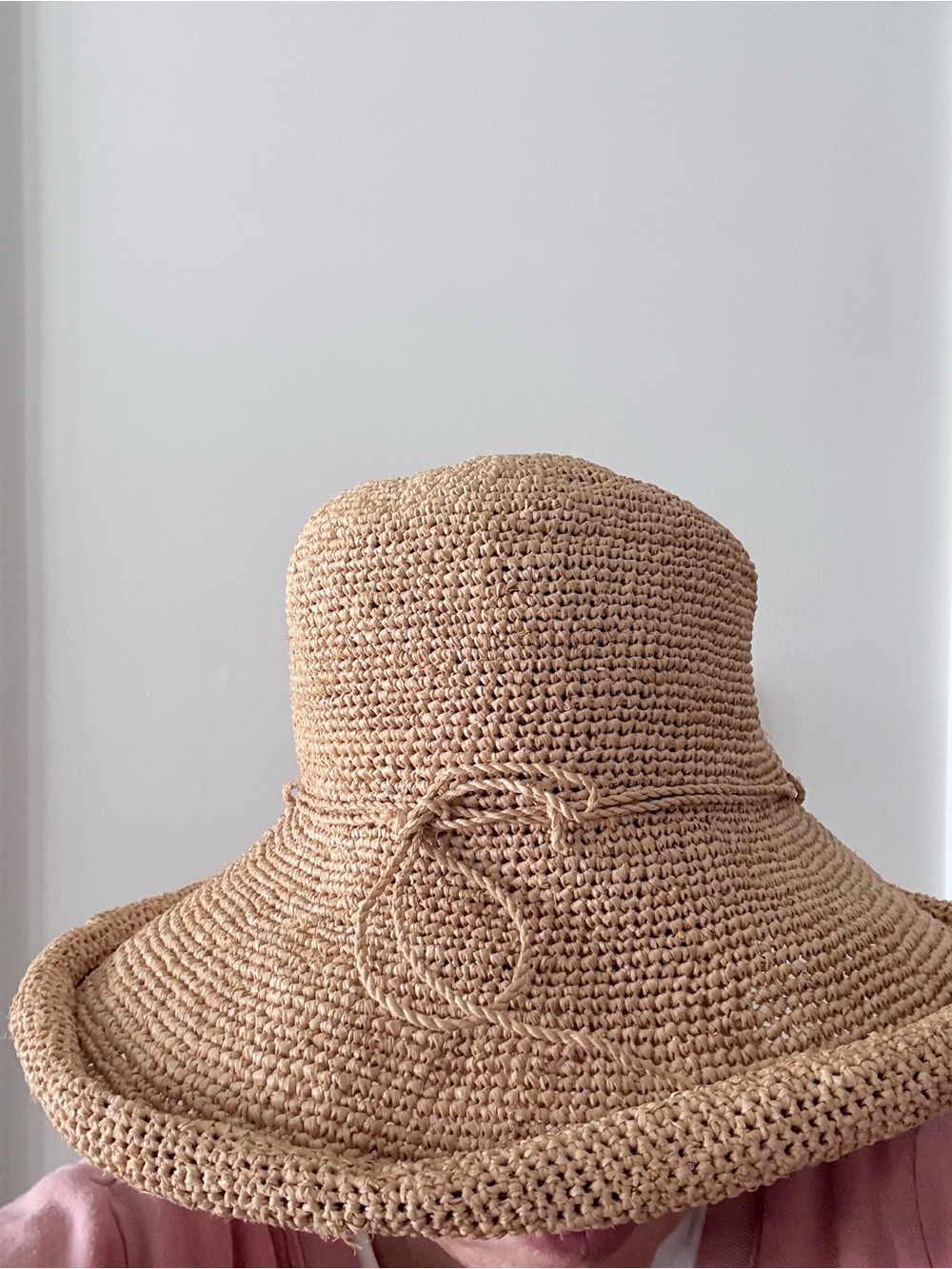Helen Kaminski Natural Tan Woven Sun Hat
